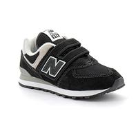 New Balance Garçon Unisex Kinder 574 Basket, Black, 30 EU