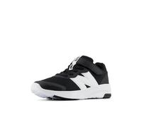 New Balance Garçon Unisex Kinder 578v1 Bungee Lace with Top Strap Basket, Black/White, 20 EU