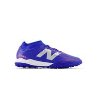 New Balance Garçons Tekela Team Low Laced JNR TF V5 en Bleu/Rouge/Gris, Synthétique, Taille 29