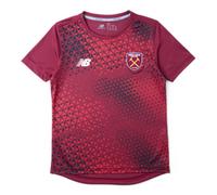 New Balance Garçons West Ham United 26/27 Youth Match Jersey, Polyester, Taille YXL