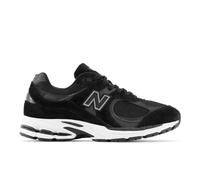New Balance Homme 2002R en Noir/Gris/Blanc, Suède/Mesh, Taille 44 Large