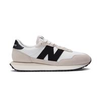 New Balance Homme 237 en Blanc/Noir, Suède/Mesh, Taille 42