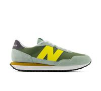 New Balance Homme 237 en Green/Yellow, Suède/Mesh, Taille 42