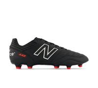 New Balance Homme 442 Pro FG V2 en Noir/Rouge/Blanc, Microfibre, Taille 43