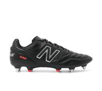 New Balance Homme 442 Pro SG V2 en Noir/Rouge/Blanc, Microfibre, Taille 45