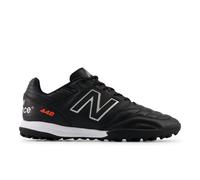 New Balance Homme 442 PRO TF V2 en Noir/Blanc/Rouge, Cuir, Taille 42 Large