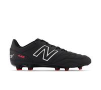 New Balance Homme 442 V2 TEAM FG en Noir/Blanc, Cuir, Taille 44 Large