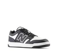 New Balance Homme 480 Basket, White/Black, 38 EU