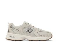 New Balance Homme 530 en Gris/Blanc/Noir, Synthétique, Taille 38 Large
