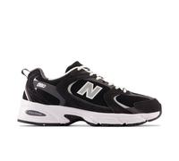New Balance Homme 530 en Noir/Gris, Synthétique, Taille 45.5 Large