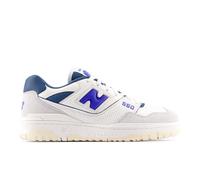 New Balance Homme 550 en Blanc/Bleu, Suède/Mesh, Taille 43 Large