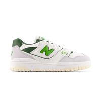 New Balance Homme 550 en Blanc/Vert, Suède/Mesh, Taille 40.5