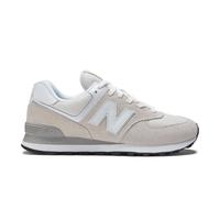 New Balance Homme 574 Core en Gris Clair/Blanc, Suède/Mesh, Taille 42.5 Extra-Large