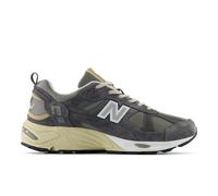 New Balance Homme 878 en Gris/Beige/Noir, Suède/Mesh, Taille 44 Large