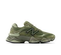 New Balance Homme 9060 en Vert/Noir, Suède/Mesh, Taille 43 Large