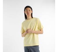 New Balance Homme Athletics Cotton T-Shirt en Jaune, Coton, Taille M