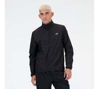 New Balance Homme Athletics Packable Jacket en Noir, Polytissé, Taille S