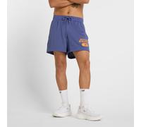 New Balance Homme Heritage Mesh Graphic Short 5" en Bleu, Poly Knit, Taille S