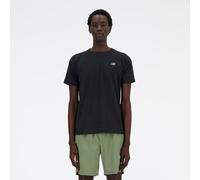 New Balance Homme Knit T-Shirt en Noir, Poly Knit, Taille S