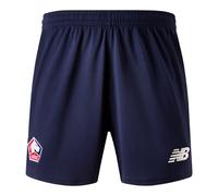 New Balance Homme Lille LOSC Home Short en Bleu, Polyester, Taille M