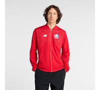 New Balance Homme Lille LOSC Match Jacket en Rouge, Polyester, Taille L