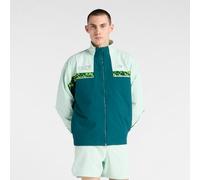 New Balance Homme London Edition Marathon Jacket en Vert, Polyester, Taille XS