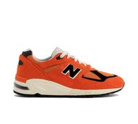 New Balance Homme MADE in USA 990v2 en Orange/Noir, Cuir, Taille 39.5 Large