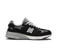 New Balance Homme Made in USA 993 en Noir/Gris/Blanc, Suède/Mesh, Taille 40 Large
