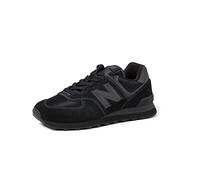 New Balance Homme NB 574 Sneakers, Noir (Triple Black ETE), 44 EU