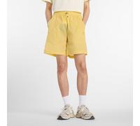 New Balance Homme NB Grey Short 8" en Beige, Nylon, Taille M