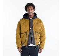 New Balance Homme Quilted Bomber en Marron, Nylon, Taille M