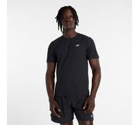 New Balance Homme Race Day Ultra Light T-Shirt en Noir/Gris, Polytissé, Taille S