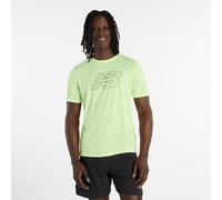 New Balance - Athletics Graphic T-Shirt V2 - T-shirt de running - L - afterglow