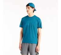 New Balance Homme RC Essential Graphic T-Shirt V2 en Bleu, Poly Knit, Taille XL