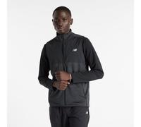 New Balance Homme Heat Grid Vest en Noir/Gris, Poly Knit, Taille XS