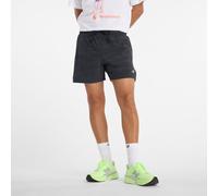 New Balance Homme RC Reflective Short 5" en Noir, Polytissé, Taille XL
