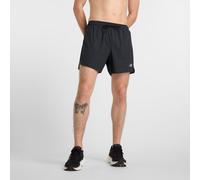 New Balance Homme RC Ultra Light Split Short 5" en Noir/Gris, Nylon tissé, Taille XL
