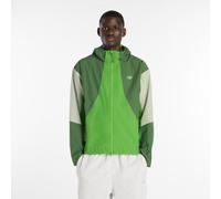 New Balance Homme RC Waterproof Jacket en Green, Polytissé, Taille M