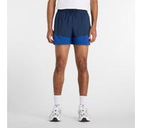 New Balance Homme Sport Legacy Short 5" en Bleu, Nylon, Taille XL