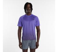 New Balance Viz-tech Short Sleeve T-shirt Violet S Homme
