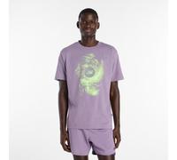 new balance T-Shirt 'Vortex Performance T-Shirt' vert clair / violet, Taille M