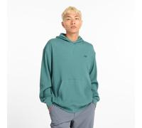 New Balance Homme Waffle Knit Hoodie en Vert, Coton, Taille XL