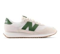 New Balance Iconic 574 Baskets pour Homme, Blanc Vert Alpin foncé, 42 EU