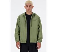 New Balance Iconic Collegiate Graphic Full Darkoliv Taille: XL | Vestes légères Outlet | Homme