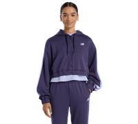 New Balance Interlock Full Zip Femme - Vestes Zippees, Violet - Taille XL - Cuir Purple XL