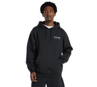 New Balance Homme Linear Graphic Fleece Hoodie en Noir, Coton, Taille XS