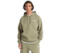 New Balance Linear Graphic Hoodie Homme - Sweats à capuche, Vert - Taille XL - Jersey de coton Green XL