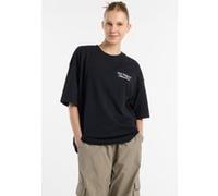 New Balance Linear Graphic Oversized T-shi Black Taille: S | Chemises Outlet | Femme | Le Noir