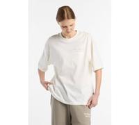 New Balance Linear Graphic Oversized T-shi Seasalt Taille: S | Chemises Outlet | Femme | Blanche