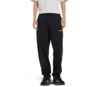 New Balance Linear Graphic Pant Homme - Pantalons, Noir - Taille XS - Jersey de coton Black XS